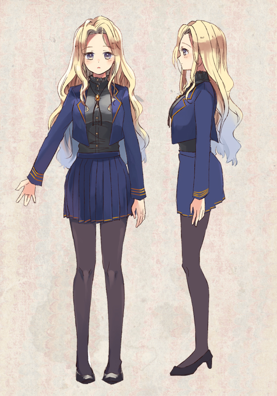 キャラ設定絵（セラ）